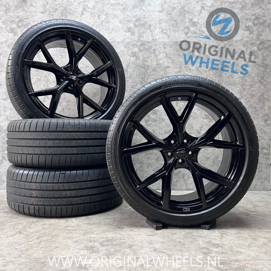 22 inch originele Estoril velgen + zomerbanden VW Touareg, Gebruikt, 285 mm, Banden en Velgen, Overige maten