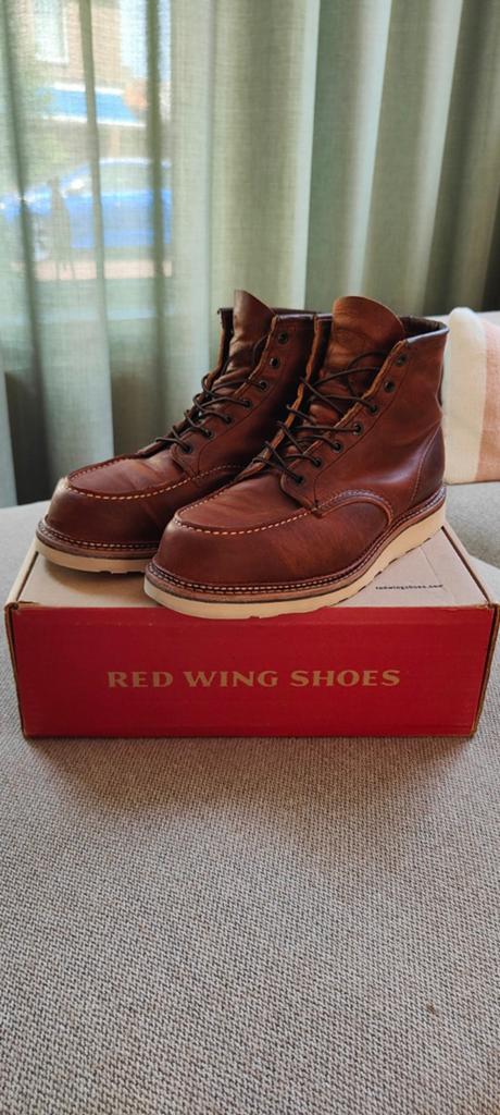 Red Wing moc toe 1907, Ophalen of Verzenden, Bruin, Boots