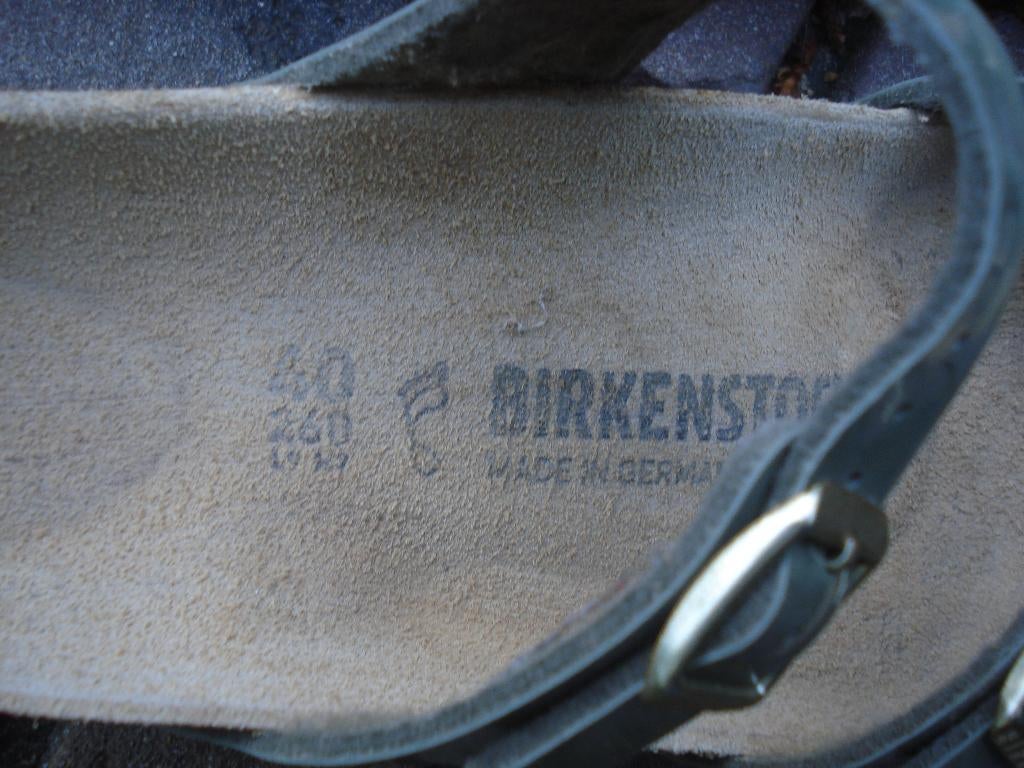MAYARI BIRKENSTOCKS LEGERGROEN 40 GRATIS VERZENDING PER POST, Verzenden, Zo goed als nieuw, Groen, Slippers