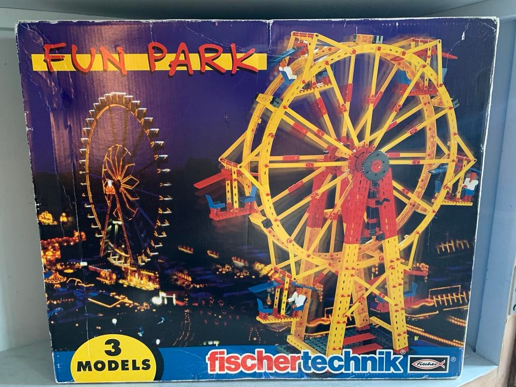 Fischertechnik Fun Park Reuzenrad Bouwset (3 modellen)-nieuw, Ophalen of Verzenden, Nieuw, Bouwen