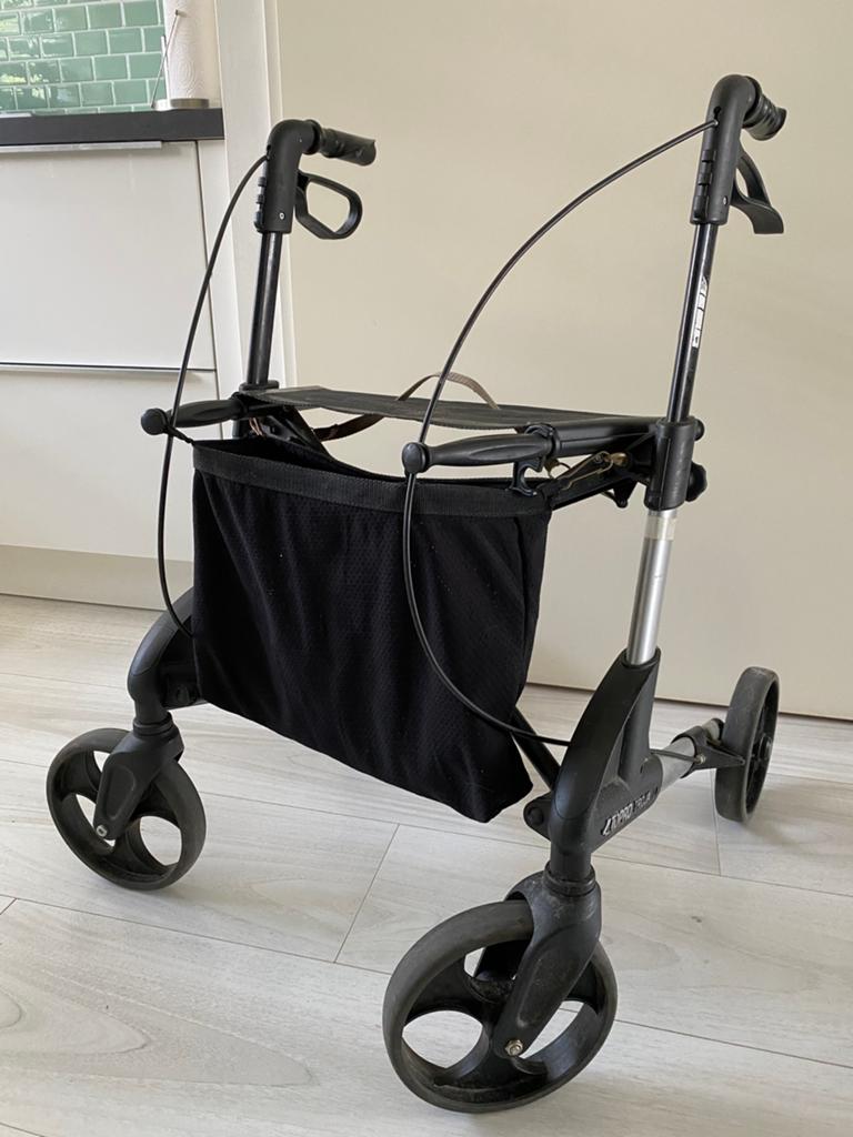 Rollator, Ophalen, Opvouwbaar, Gebruikt