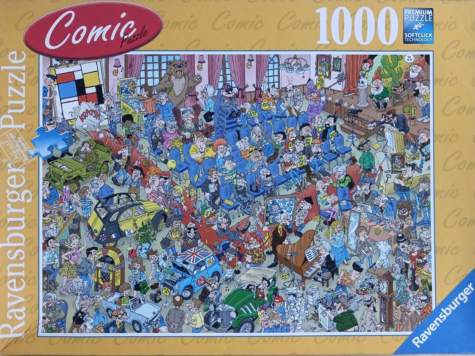comic ravensburger puzzel, Ophalen, 500 t/m 1500 stukjes, Zo goed als nieuw