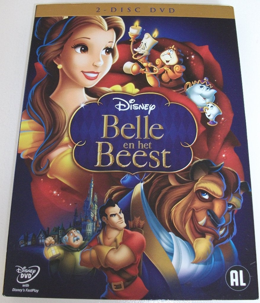 Dvd *** BELLE EN HET BEEST *** 2-Disc Disney Classics 33, Nederlands, Ophalen of Verzenden, Zo goed als nieuw, Familie