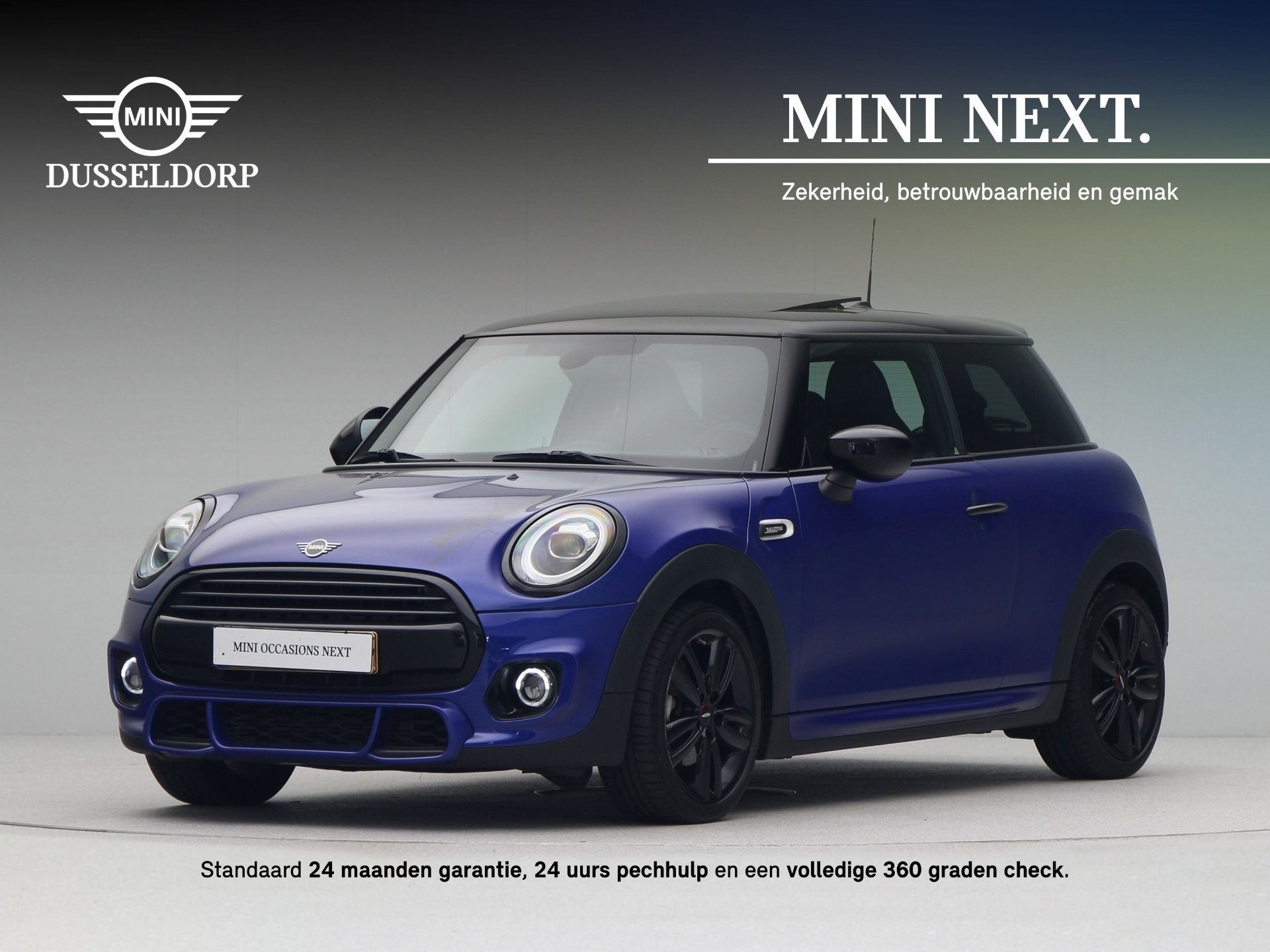 MINI 3-deurs Cooper Dalston Edition (bj 2021), Voorwielaandrijving, 136 pk, Gebruikt, Met garantie (alle)