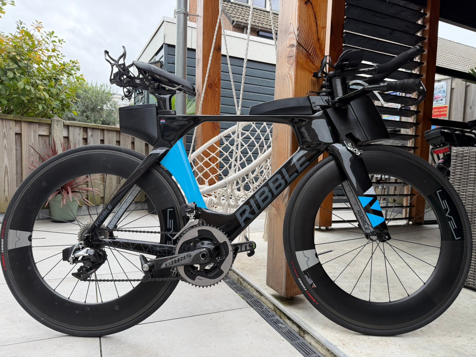 RIBBLE ultra Tri triathlon/ TT fiets, Gebruikt, Heren, 57 tot 61 cm, Meer dan 20 versnellingen