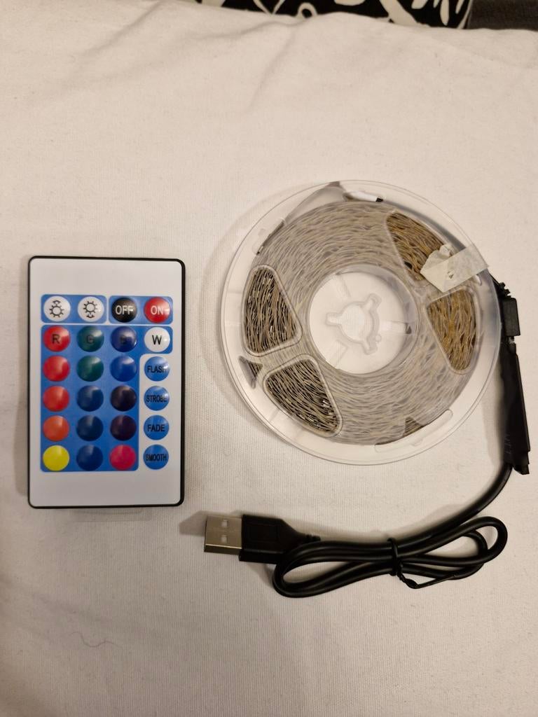 Led lichtstrip RGB met afstandsbediening, Ophalen of Verzenden