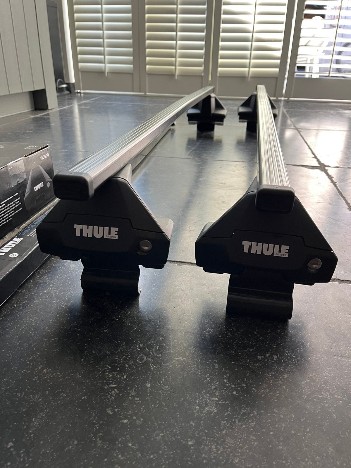 Thule dakdrager set COMPLEET, Ophalen, Gebruikt