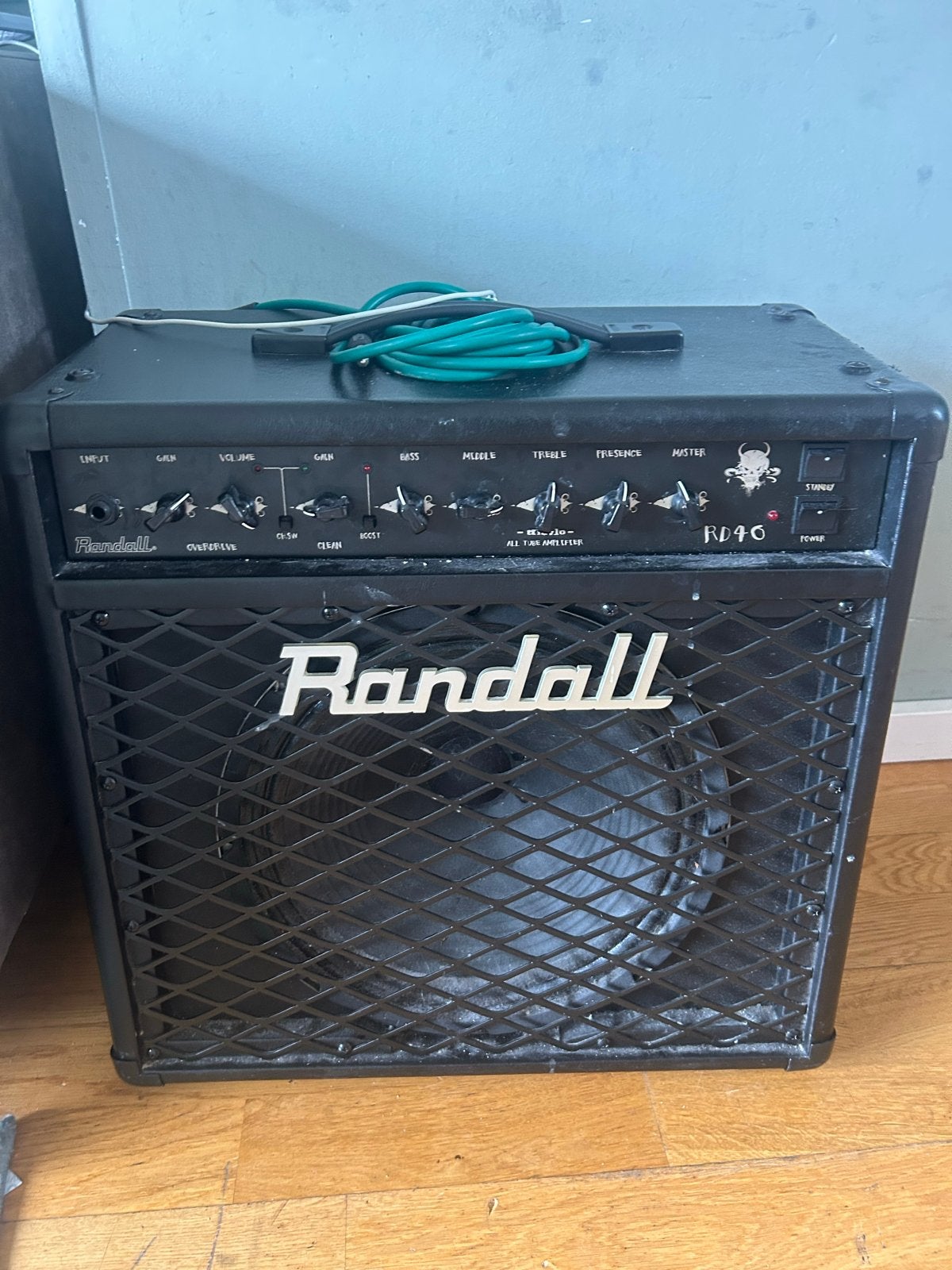 Randall Diavlo RD40 buizenversterker, Muziek en Instrumenten, Versterkers | Bas en Gitaar, Ophalen of Verzenden, Gebruikt, Gitaar