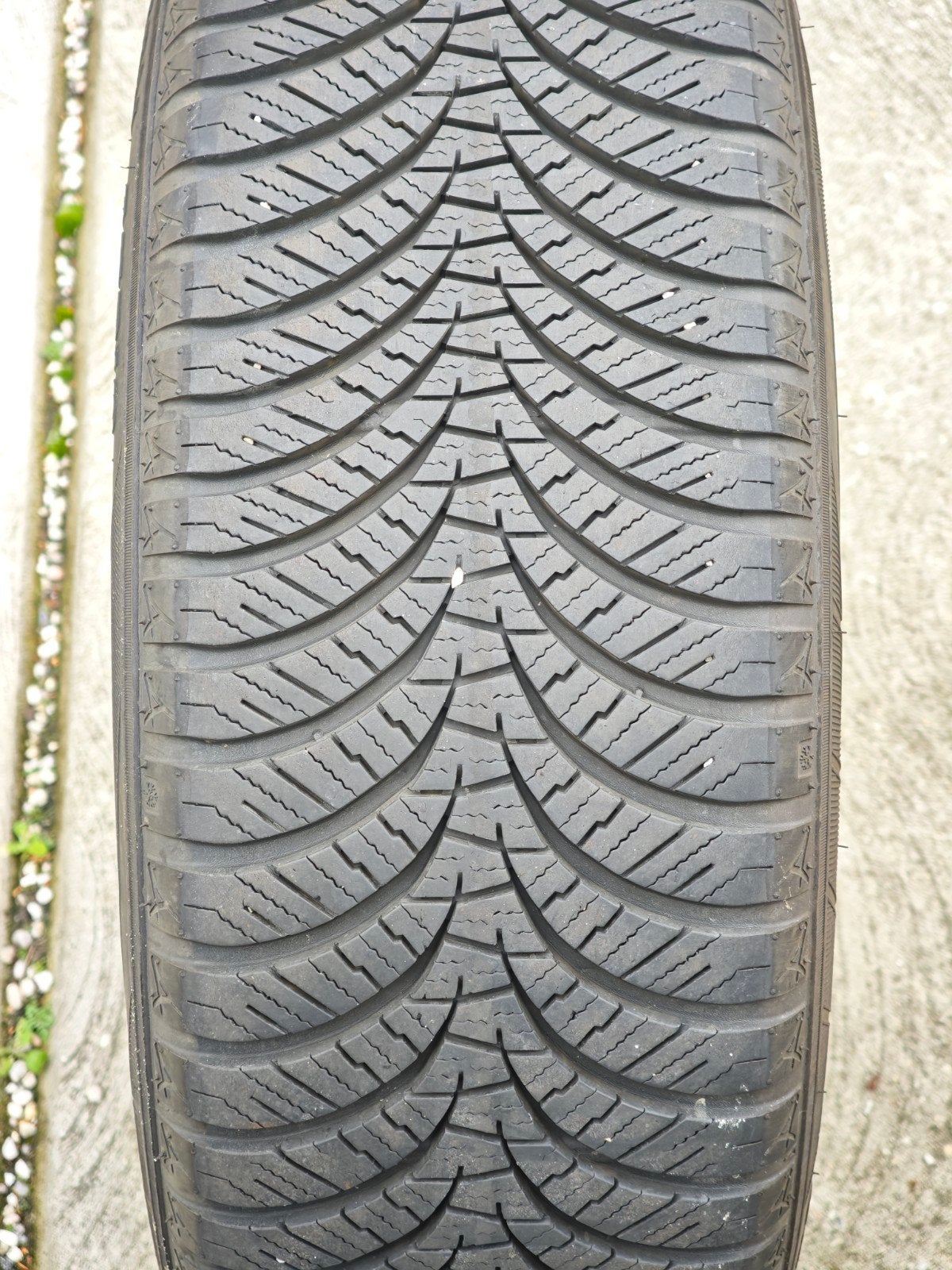2X Falken 215/55 R17 All season banden – 6,5 mm prof, Ophalen, 17 inch, All Season, Band(en)