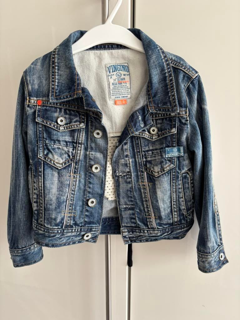 Vingino, Kinderen en Baby's, Kinderkleding | Maat 104, Ophalen of Verzenden, Zo goed als nieuw, Jongen of Meisje, Jas