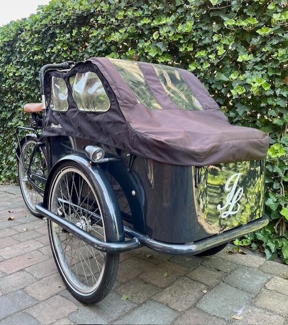 Johnny Loco bakfiets elektrisch, Fietsen en Brommers, Fietsen | Bakfietsen, Ophalen, Gebruikt, Elektrisch, 2 kinderen