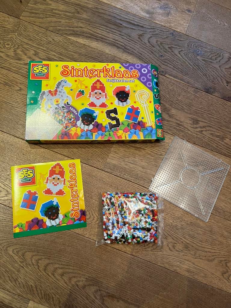 SES Creative Sinterklaas Strijkkralen Set - Nieuw, Ophalen of Verzenden, Nieuw