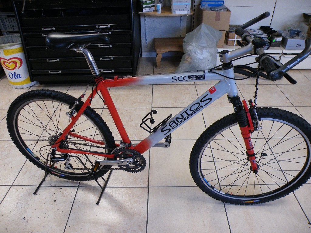Santos ATB 26 inch Shimano - Rond WP, Fietsen en Brommers, Gebruikt, Hardtail, Velgrem, 45 tot 49 cm