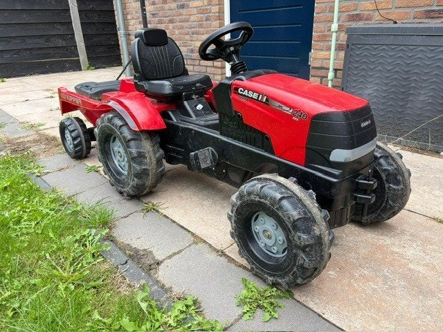 Case IH traktor met aanhanger, Ophalen, Gebruikt, Overige merken, Met kar of aanhanger