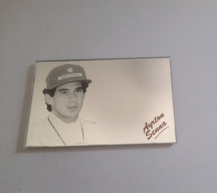 Spiegel Ayrton Senna in top staat, Ophalen of Verzenden, Zo goed als nieuw, Auto's