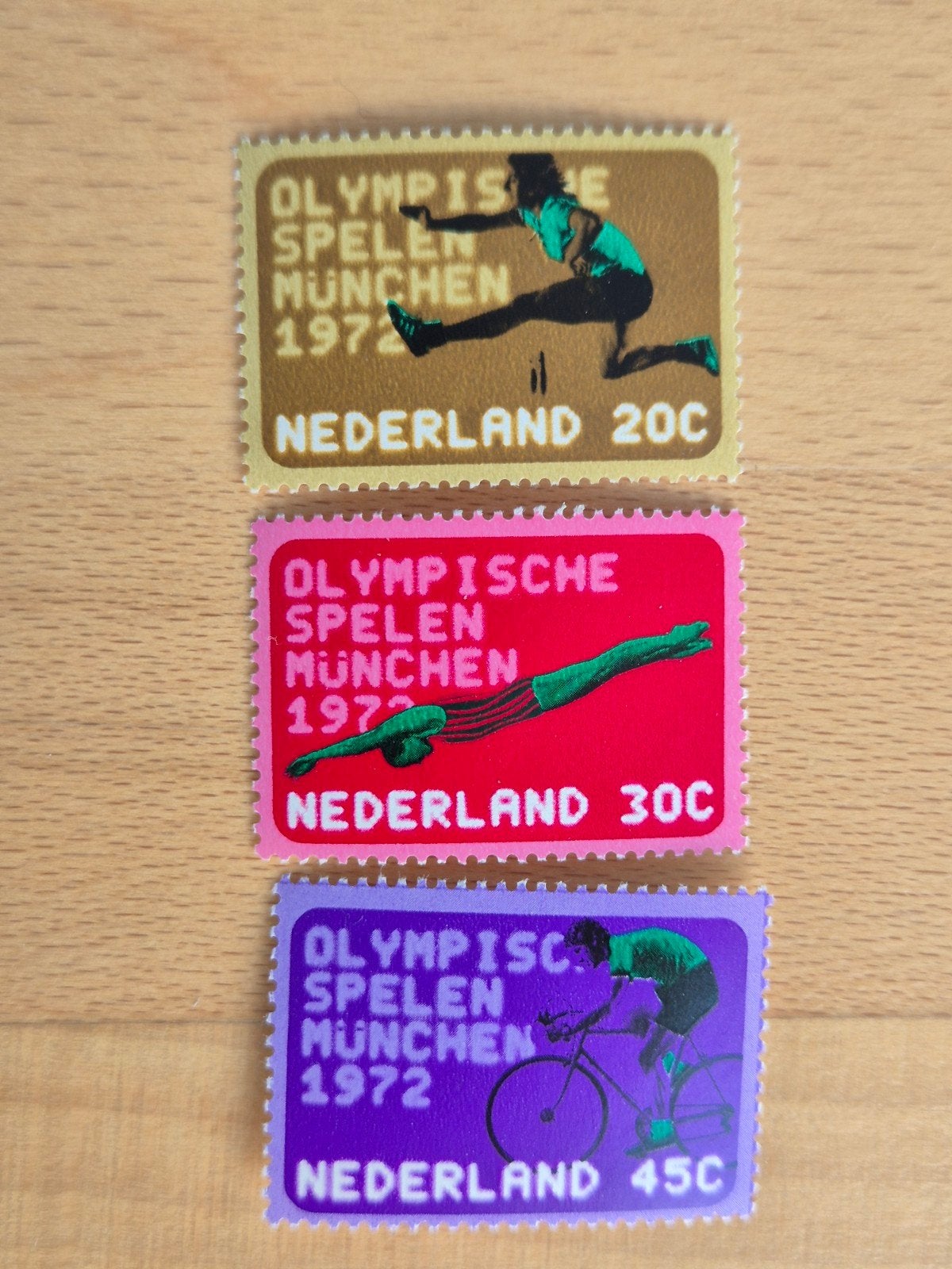 Nederland 1972 Olympische Spelen, Postzegels en Munten, Postzegels | Nederland, Ophalen of Verzenden, Na 1940, Postfris