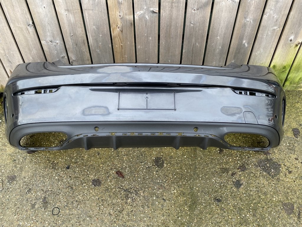 Achterbumper w205 Coupé diffuser AMG, Auto-onderdelen, Niet ingevuld, Gebruikt, Mercedes-Benz, Niet ingevuld