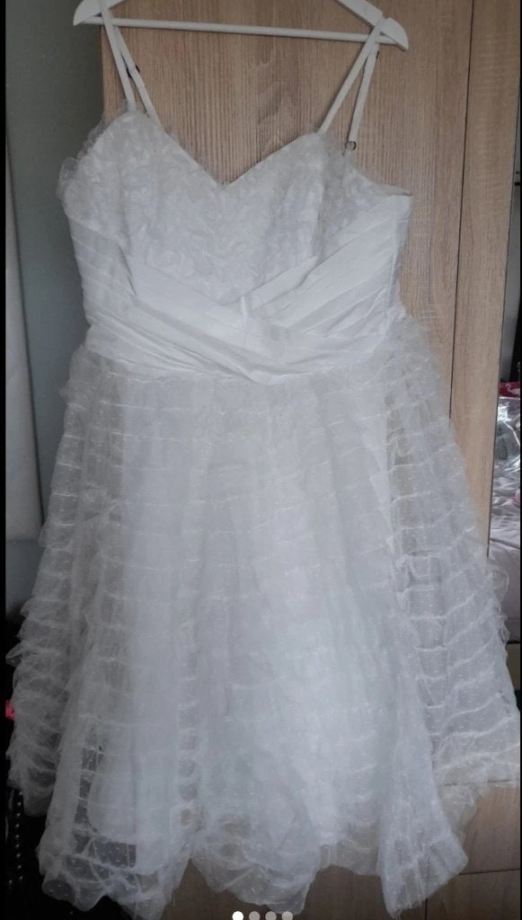 Nieuw jaren 50 jurk, Kleding | Dames, Jurken, Ophalen, Unique Vintage, Wit, Maat 46/48 (XL) of groter