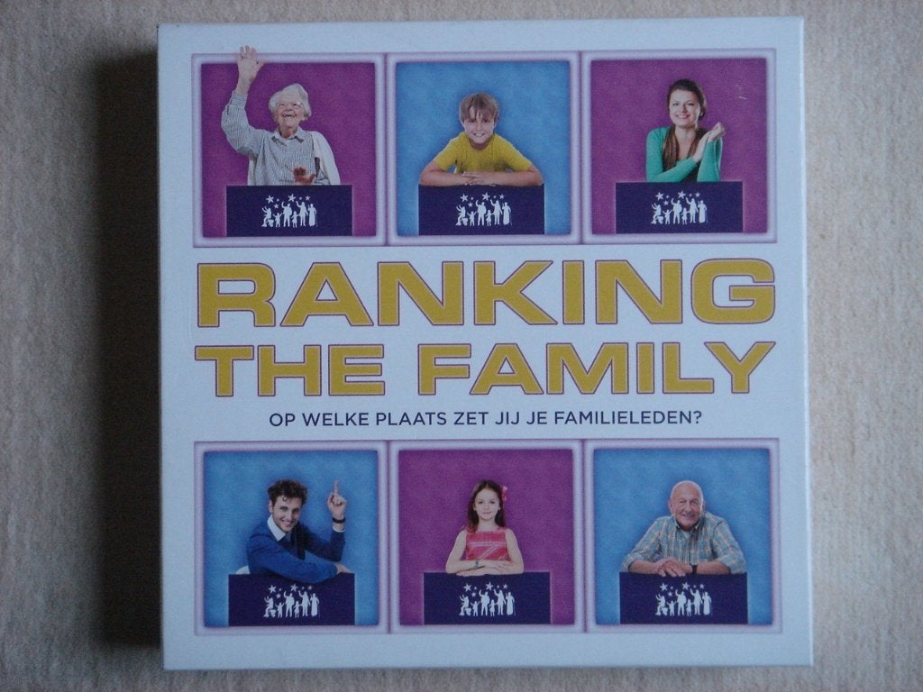 LEUK: Ranking the Family - PARTYspel voor familie!, Hobby en Vrije tijd, Een of twee spelers, Ophalen of Verzenden, Gebruikt, King