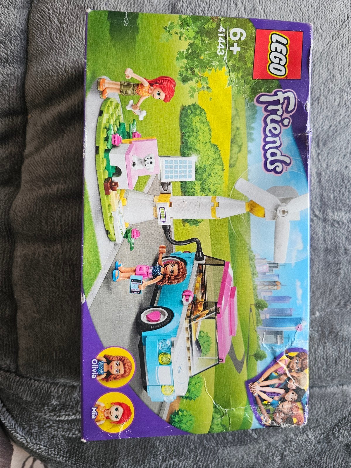 LEGO Friends 41443 - Olivia's elektrische auto, Ophalen, Zo goed als nieuw