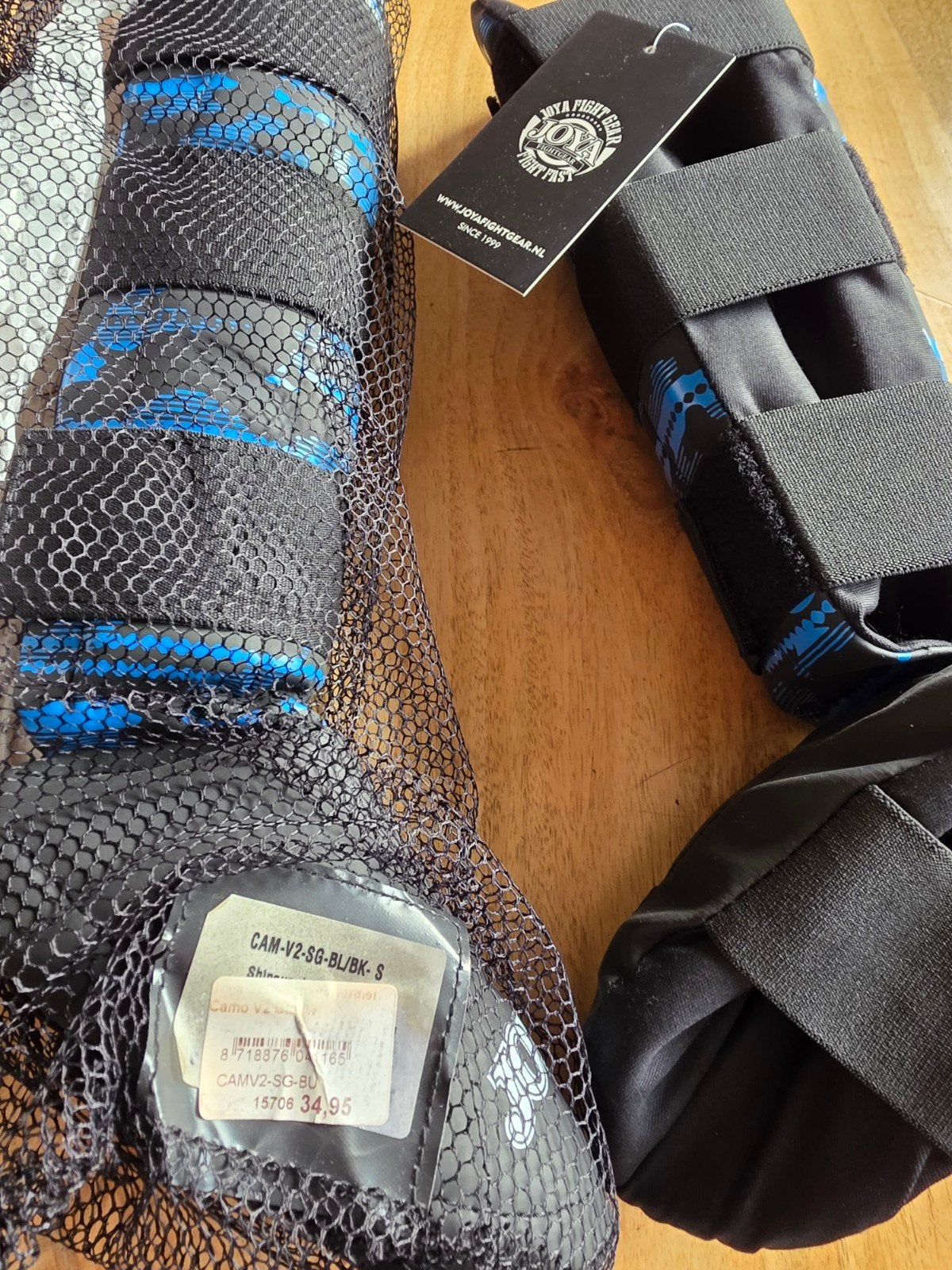 Joya scheenbeschermers CAM-V2-SG-BL/BK-S, Maat S, Ophalen of Verzenden, Nieuw, Vechtsportbescherming