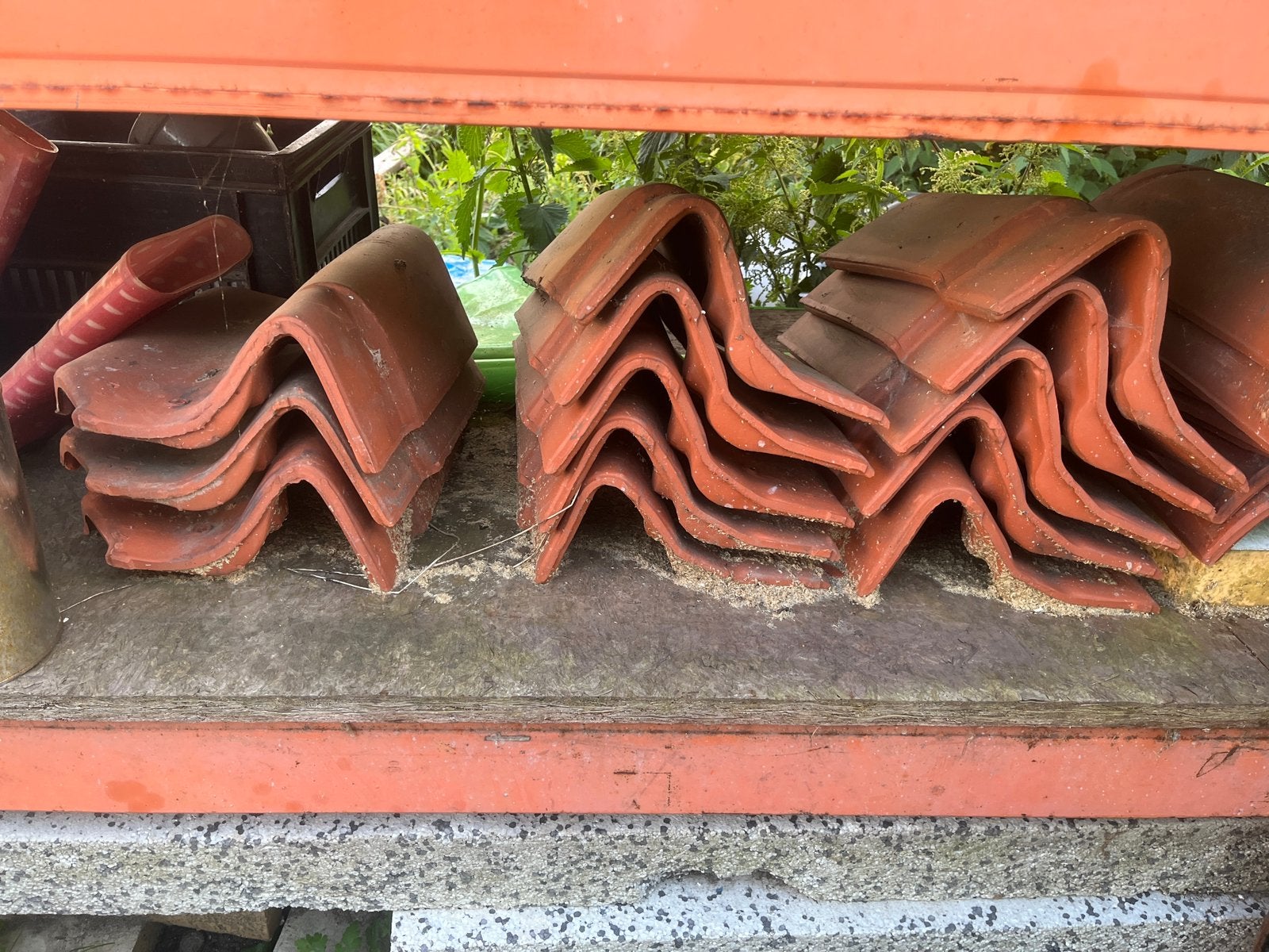 Kantpannen, Ophalen, Steen of Klei, Zo goed als nieuw, 15 m² of meer