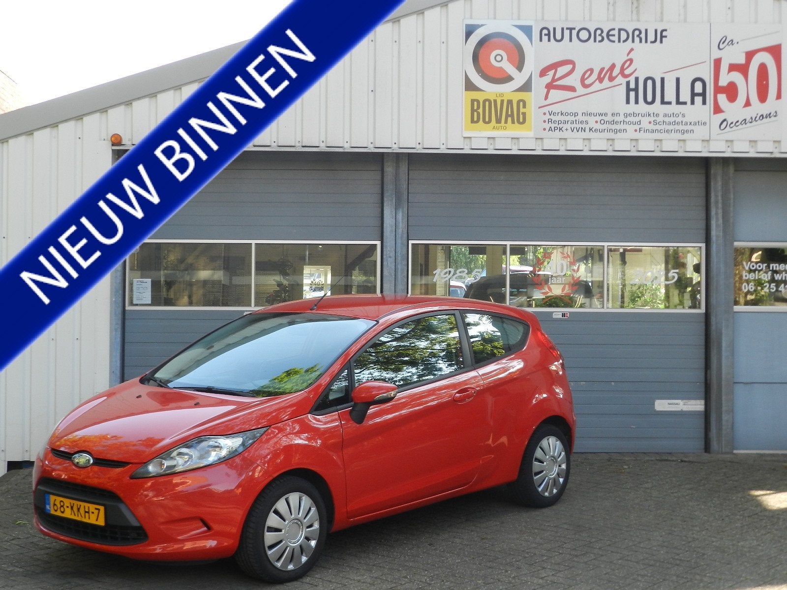 Ford Fiesta 1.25 Limited Navigatie Carplay Airco CV Isofix R, Auto's, Ford, Voorwielaandrijving, Euro 5, Stof, Gebruikt