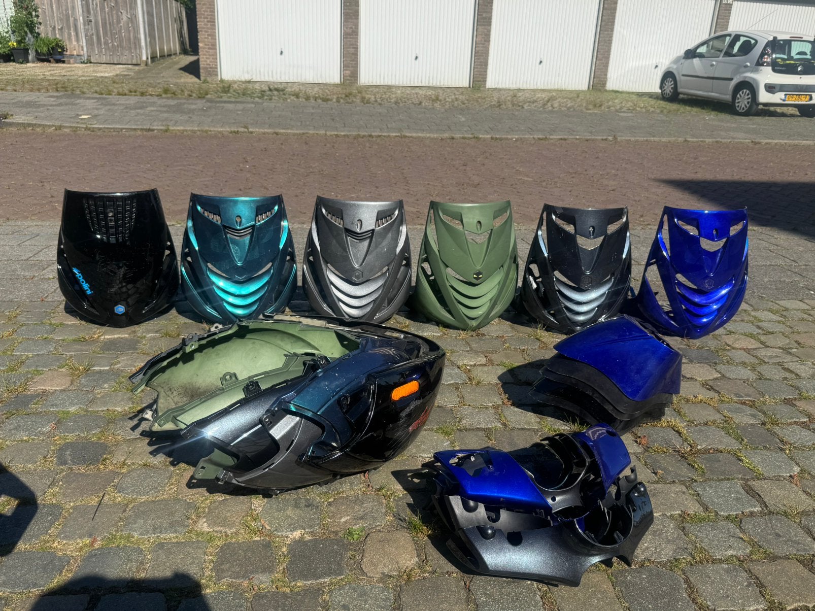 Zip kappenset 6 stuks, Motoren, Ophalen