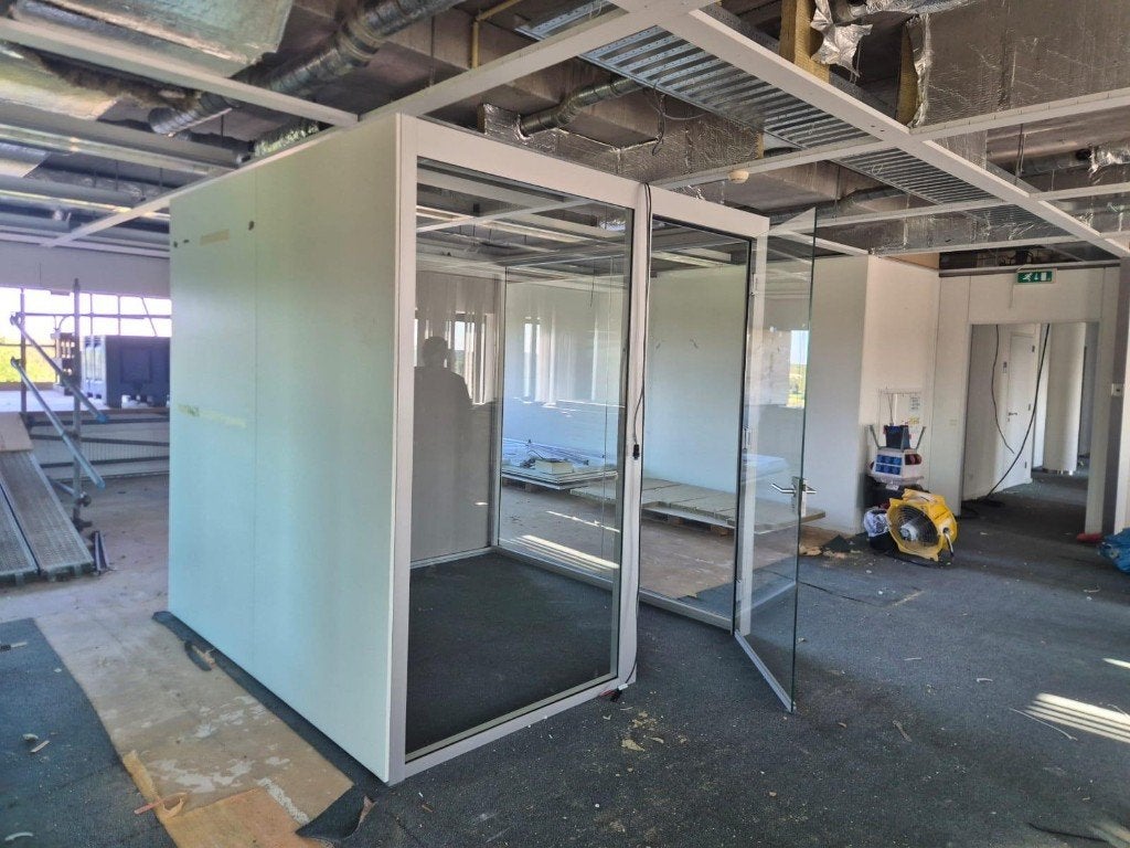 Vergader cabine geluidsarm kantoor wand kantoorpod ( 372 ), Ophalen, Kantine of Aula, Gebruikt, Inrichting