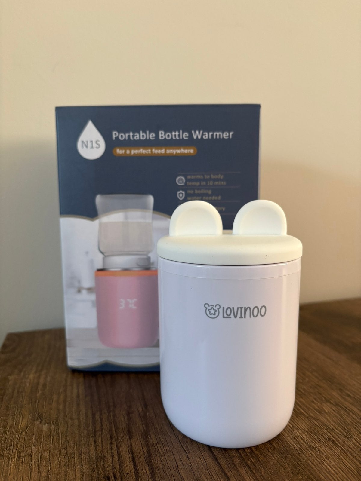Flessenwarmer Lovinoo, Ophalen, Zo goed als nieuw, Flessen- of potjesverwarmer