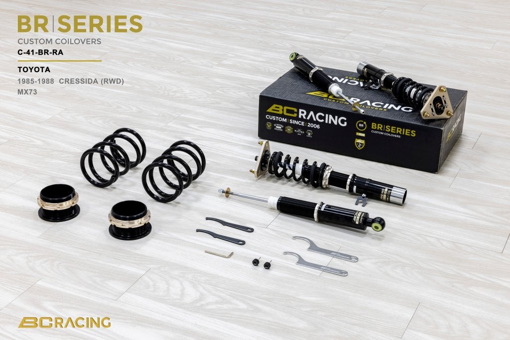 BC Racing schroefset verlaging - Toyota Cressida MX73 85-88, Ophalen of Verzenden