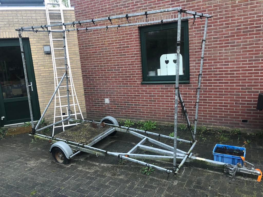 reclame kar/Bood trailer, Ophalen, 2 tot 5 meter, Nl, Gebruikt