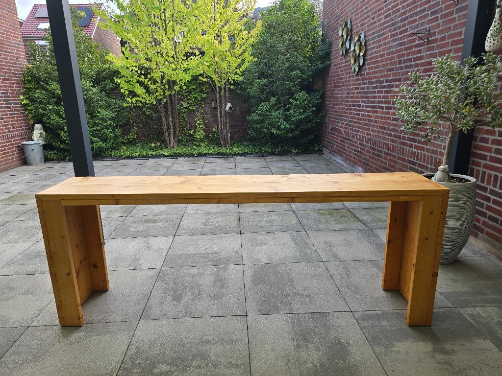 Grenen sidetable, Ophalen, Gebruikt, 200 cm of meer, Grenenhout