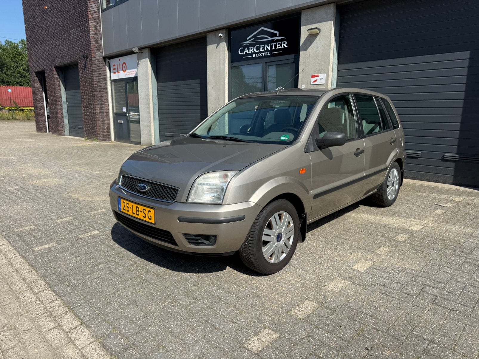 Ford Fusion 1.4 16V 2002 Grijs, Auto's, Ford, Bedrijf, Fusion, ABS, Airbags, Airconditioning, Centrale vergrendeling, Startonderbreker