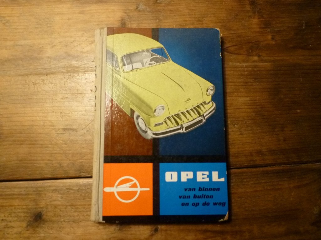 Opel Kapitan Rekord boek 1955, Ophalen of Verzenden