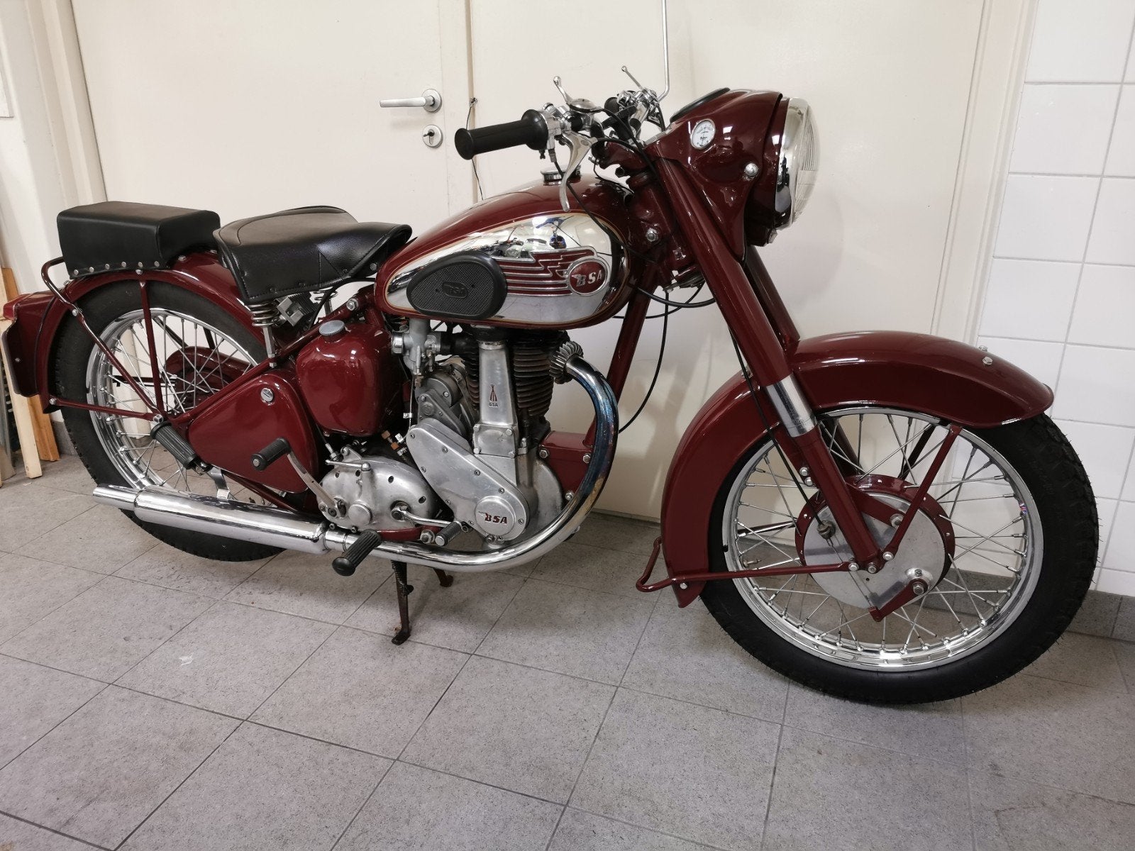bsa b33 bouwjaar1953 in mooie staat met NL kenteken ., Handgeschakeld, 1 cilinder, 500 cc
