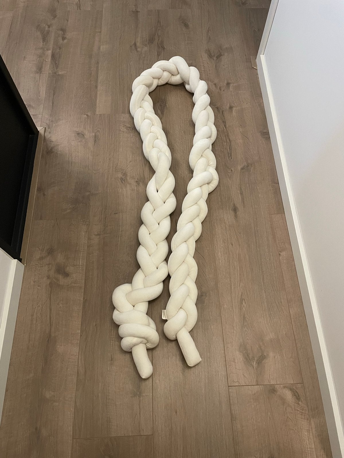 Box beschermer baby wit gevlochten, Kinderen en Baby's, Ophalen, Zo goed als nieuw, Overige vormen