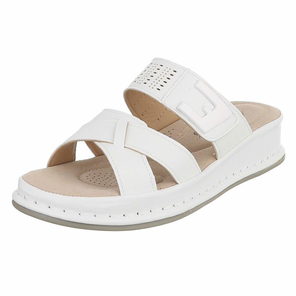 Dames medi comfort slippers wit 36 37 38 39 40 41, Lunamex Trading, Wit, Nieuw, Slippers