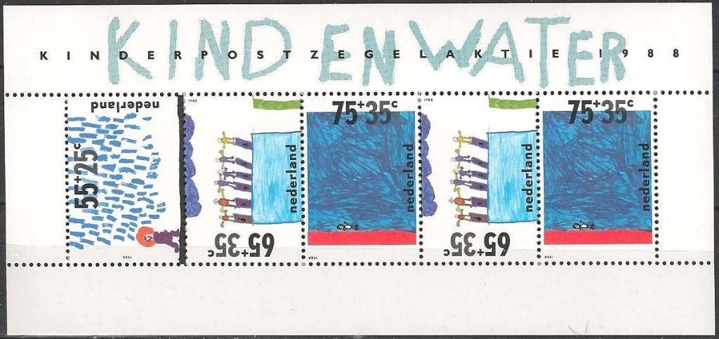 Kinder blok No.1418  XXX.  ADV. no.85 I., Verzenden, Na 1940, Postfris