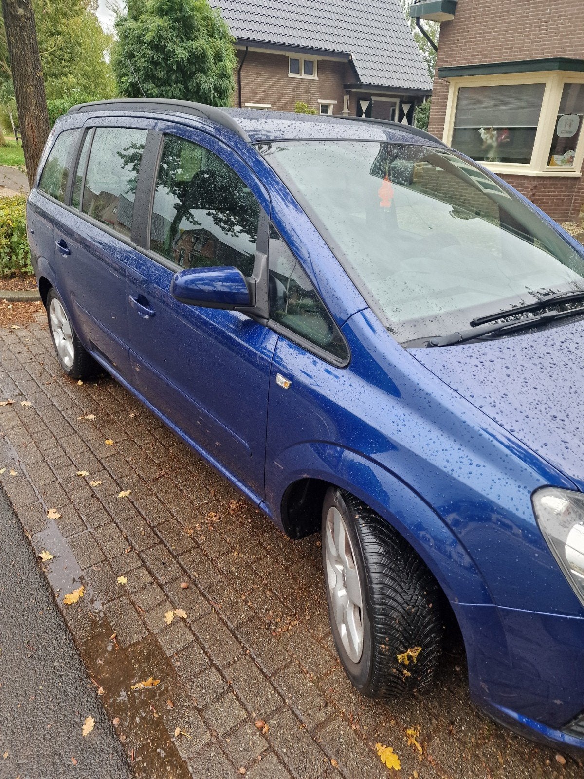 Opel Zafira 2.2 2006 Blauw, Voorwielaandrijving, 4 cilinders, Blauw, 7 stoelen