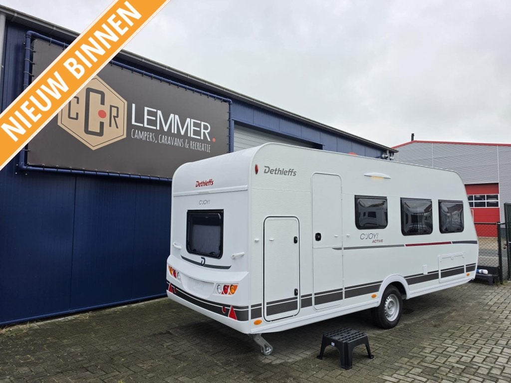 Dethleffs C'Joy Active 480 QLK Stapelbed, 6 persoons!, Ringverwarming, Bedrijf, Dwarsbed, Dethleffs