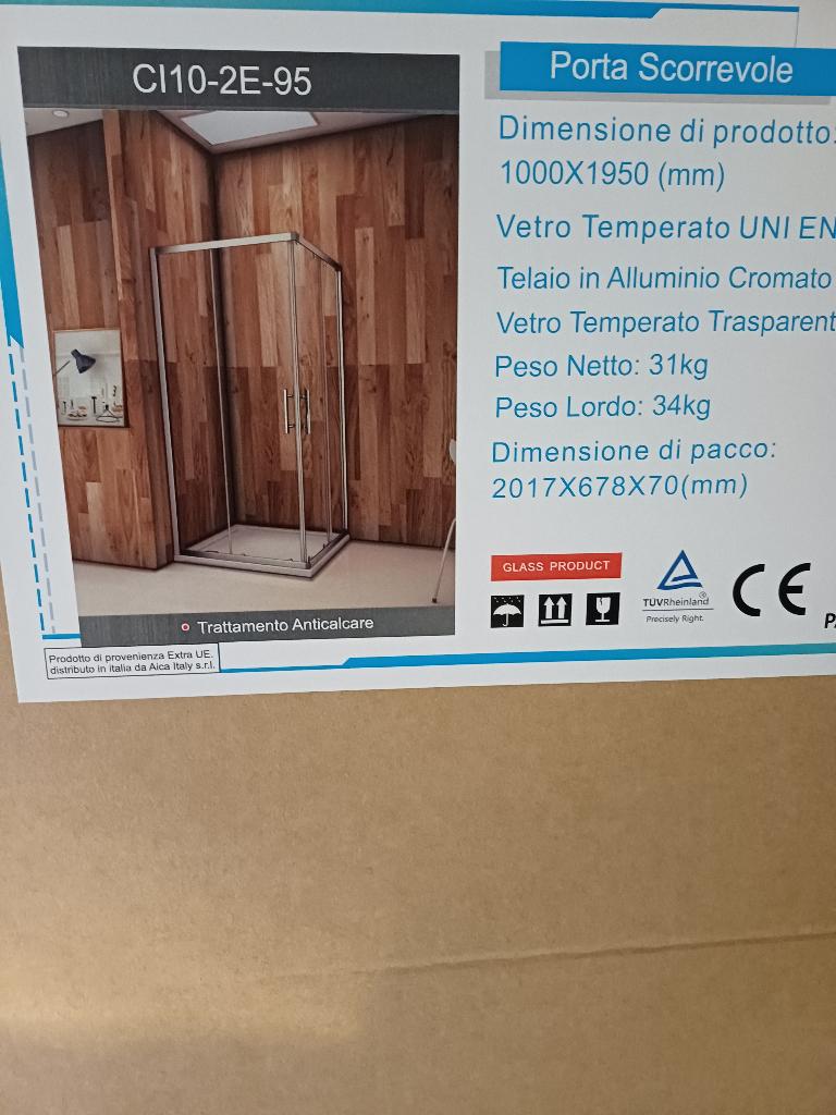 douche cabine, Ophalen, Nieuw, Glas, Douche
