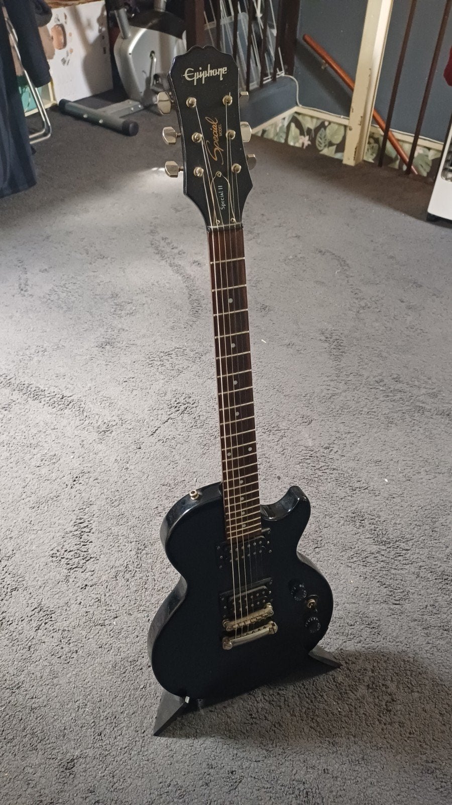 Epiphone Special II elektrische gitaar met Marshall MG50 DFX, Ophalen, Gebruikt, Epiphone, Met versterker
