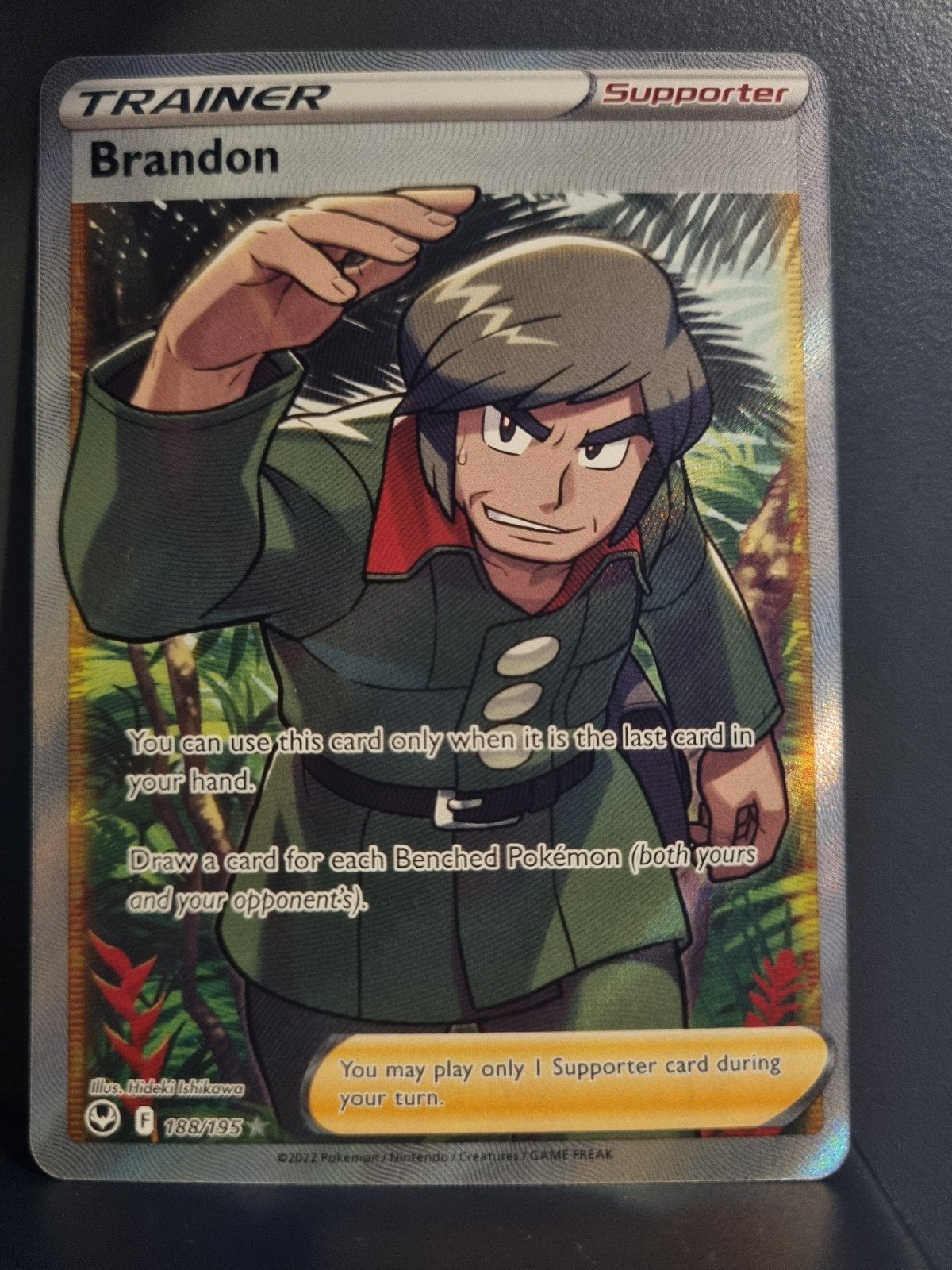 Brandon 188/195 - Silver Tempest, Ophalen of Verzenden, Zo goed als nieuw, Losse kaart, Foil