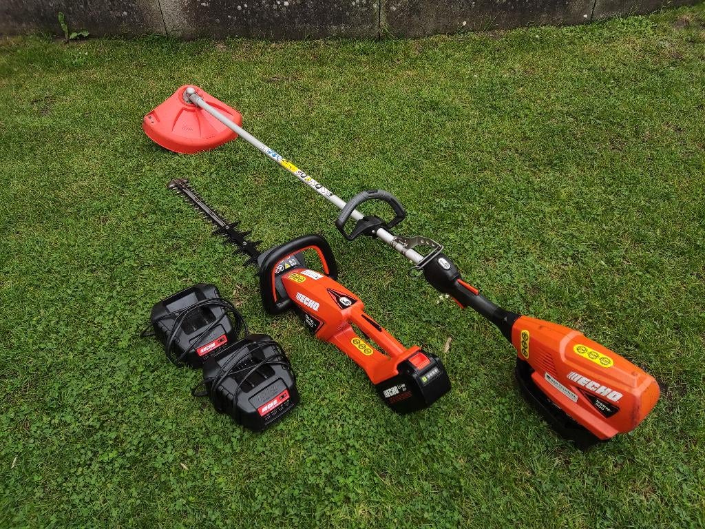 Set ECHO accu tuingereedschappen (DHC-200, DSRM-300, etc)
