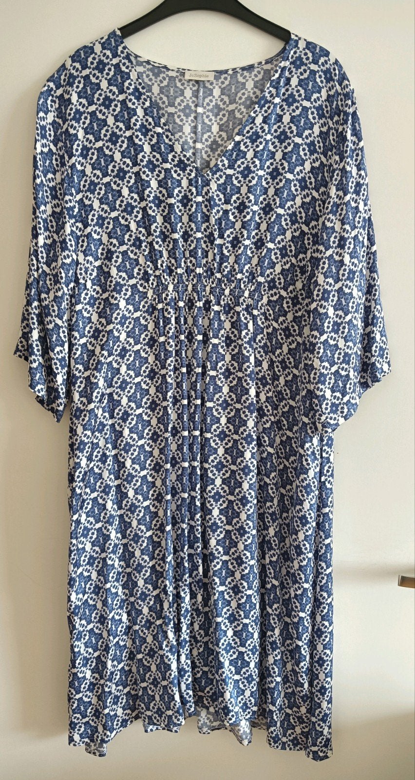 JC Sophie jurk in maat 42/44, Kleding | Dames, Blauw, Maat 42/44 (L), Ophalen of Verzenden, Zo goed als nieuw