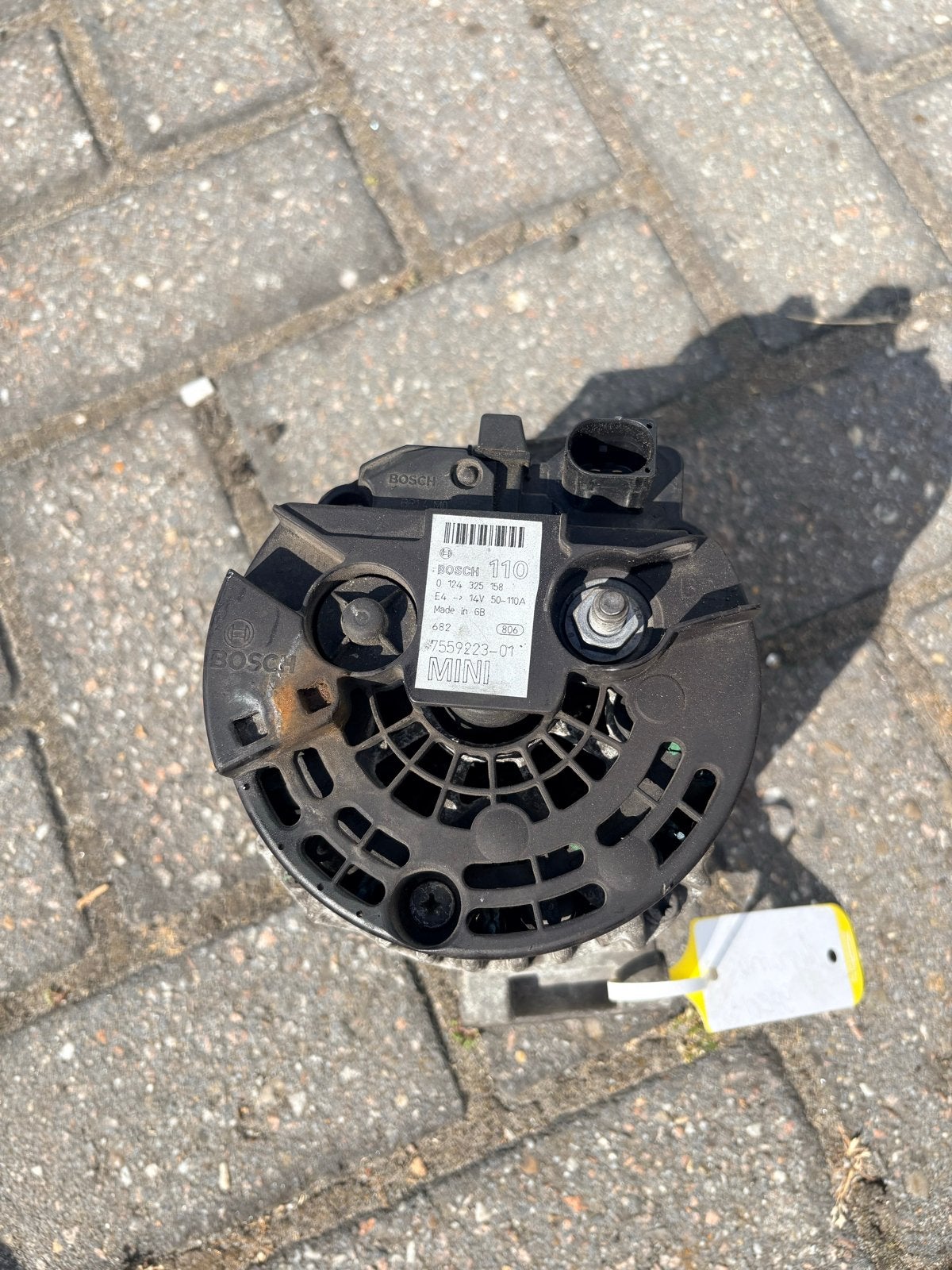 Dynamo Bosch 110A voor Mini - Gebruikt, Ophalen of Verzenden, Gebruikt, Mini