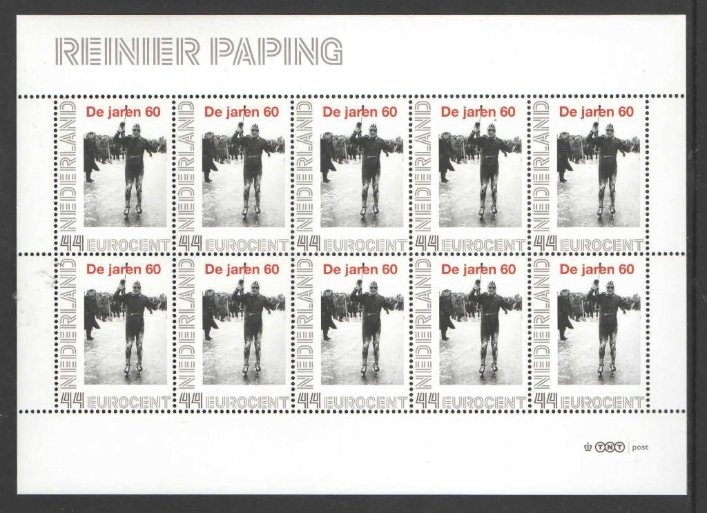 Nostalgie op Postzegels Jaren '60: Reinier Paping, Postzegels en Munten, Ophalen of Verzenden, Na 1940, Postfris