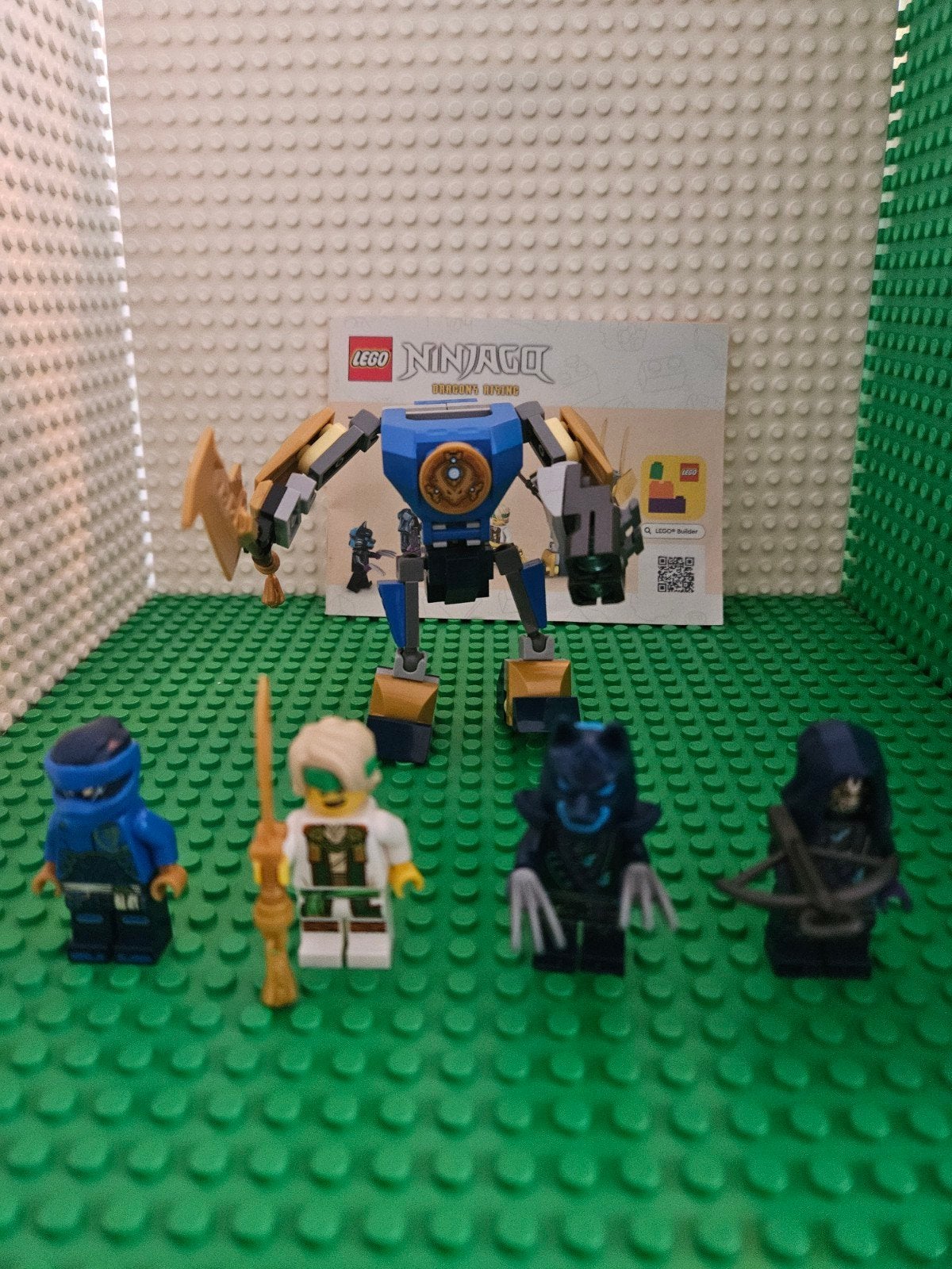 lego ninjago, Ophalen