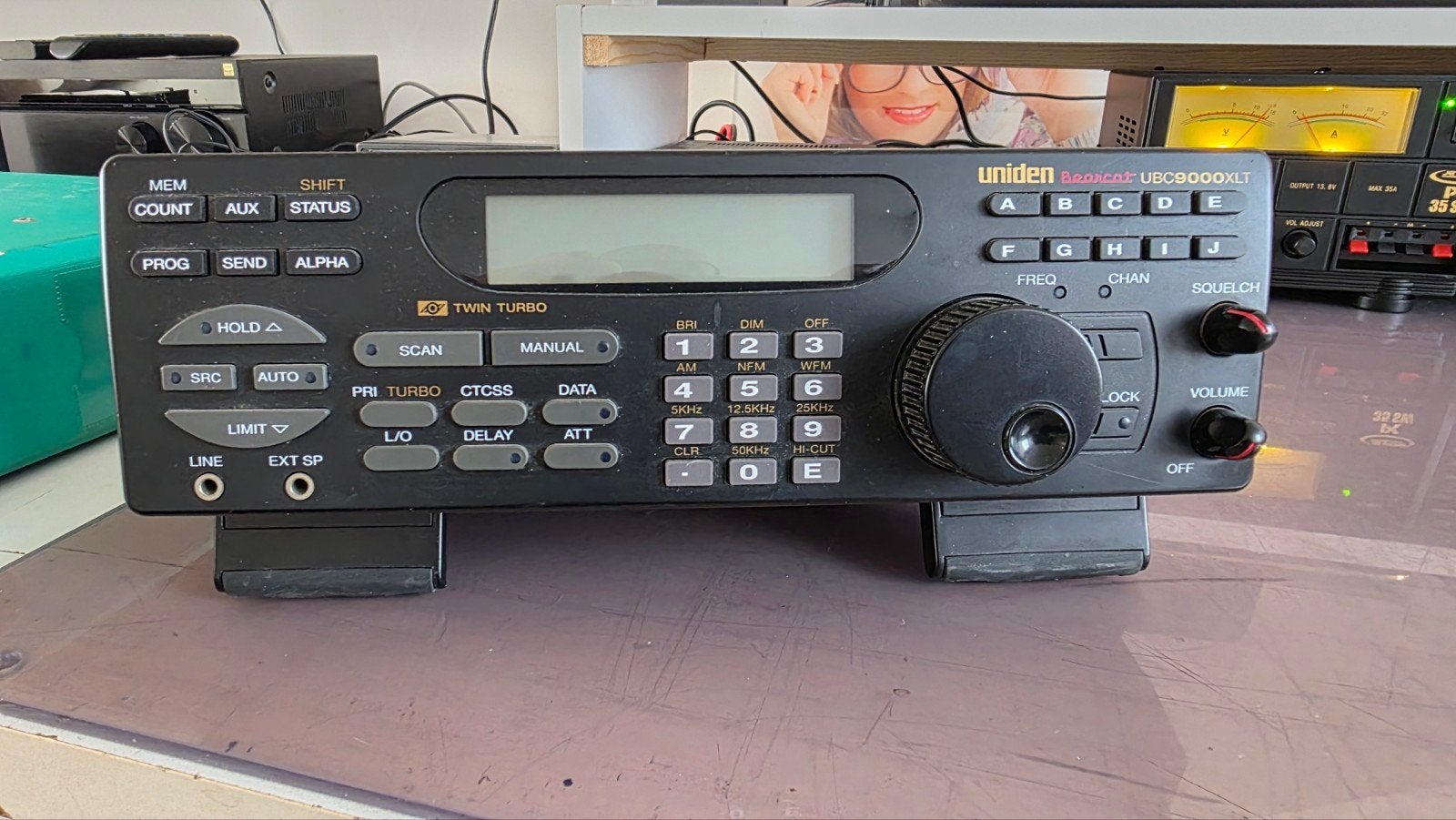 Uniden UBC9000XLT Broadcast Scanner Radio, Ophalen, Gebruikt, Radio